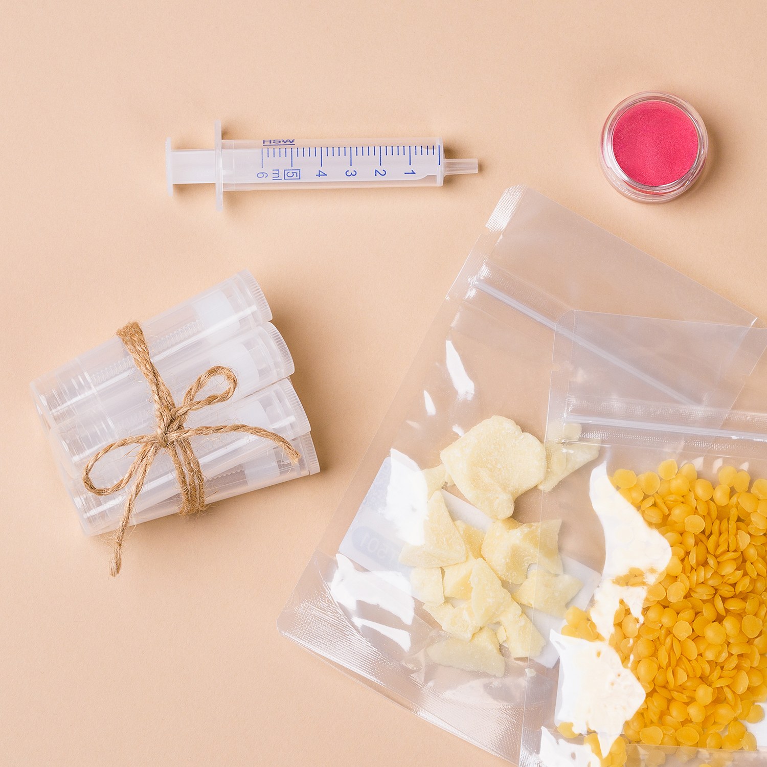Make your own LIP BALM, DIY kit