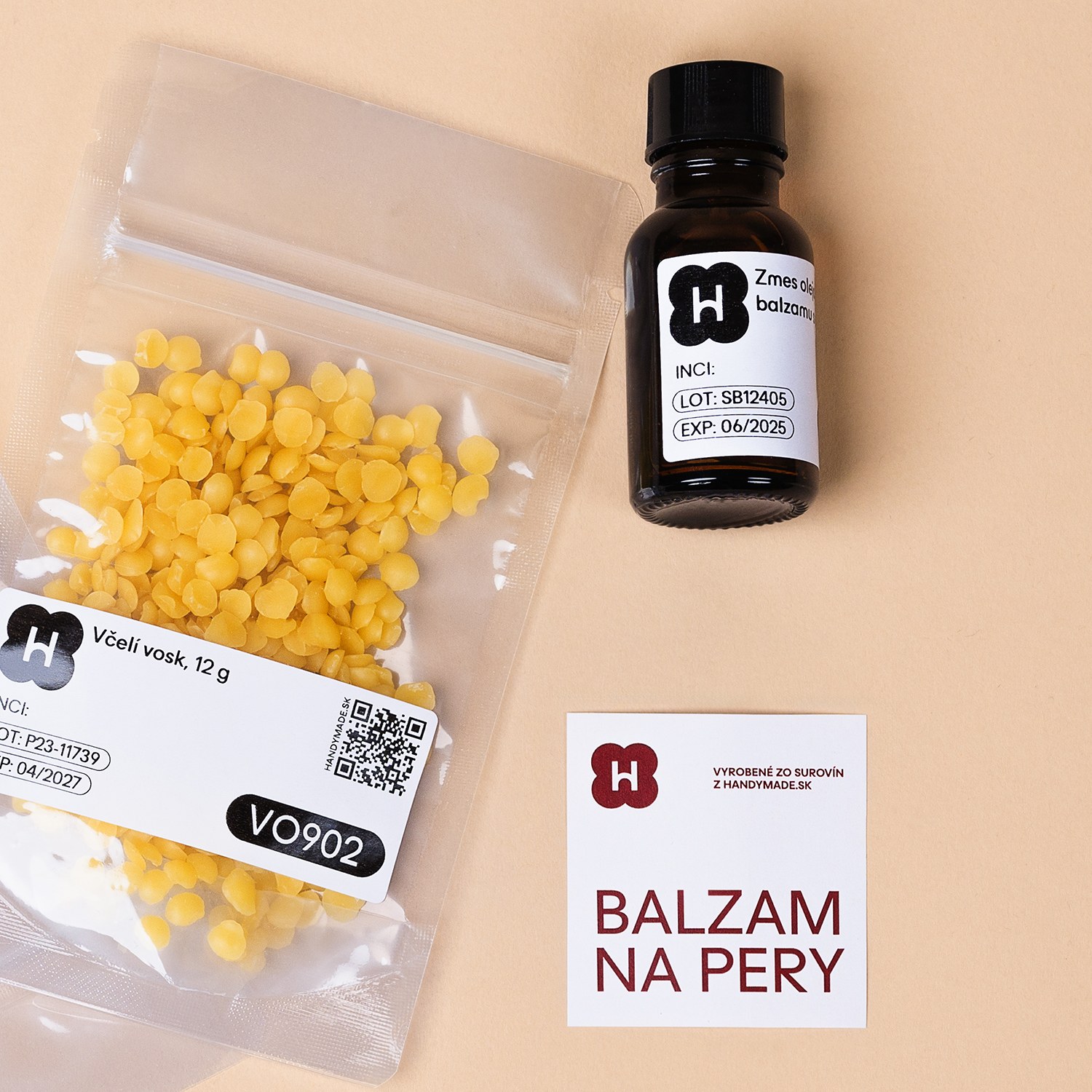 Make your own LIP BALM, DIY kit