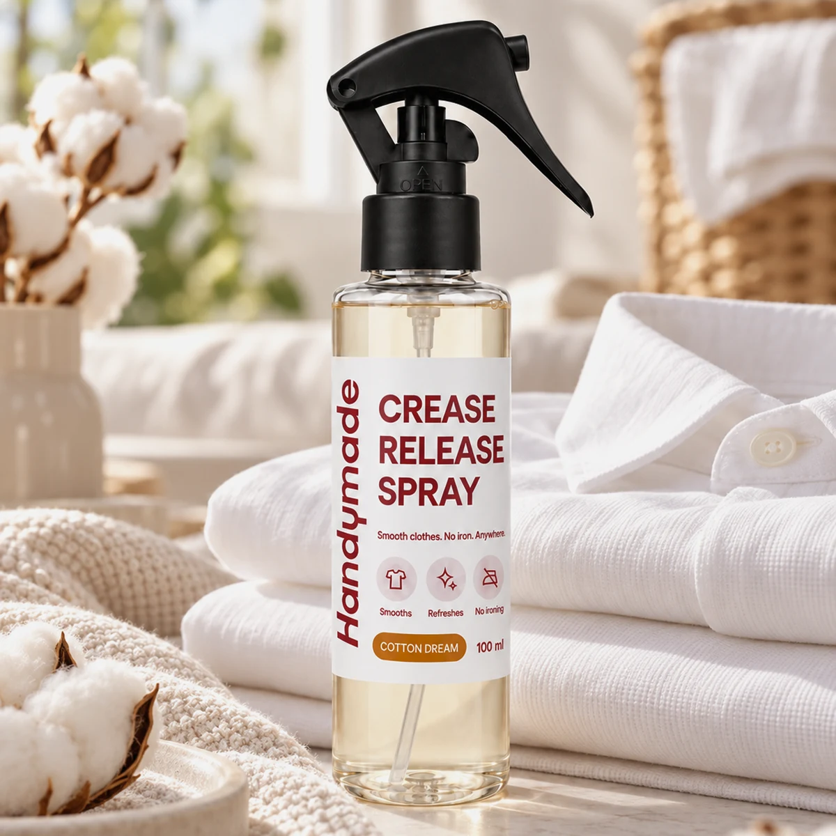 Textilsimító spray, Cotton Dream, 100 ml