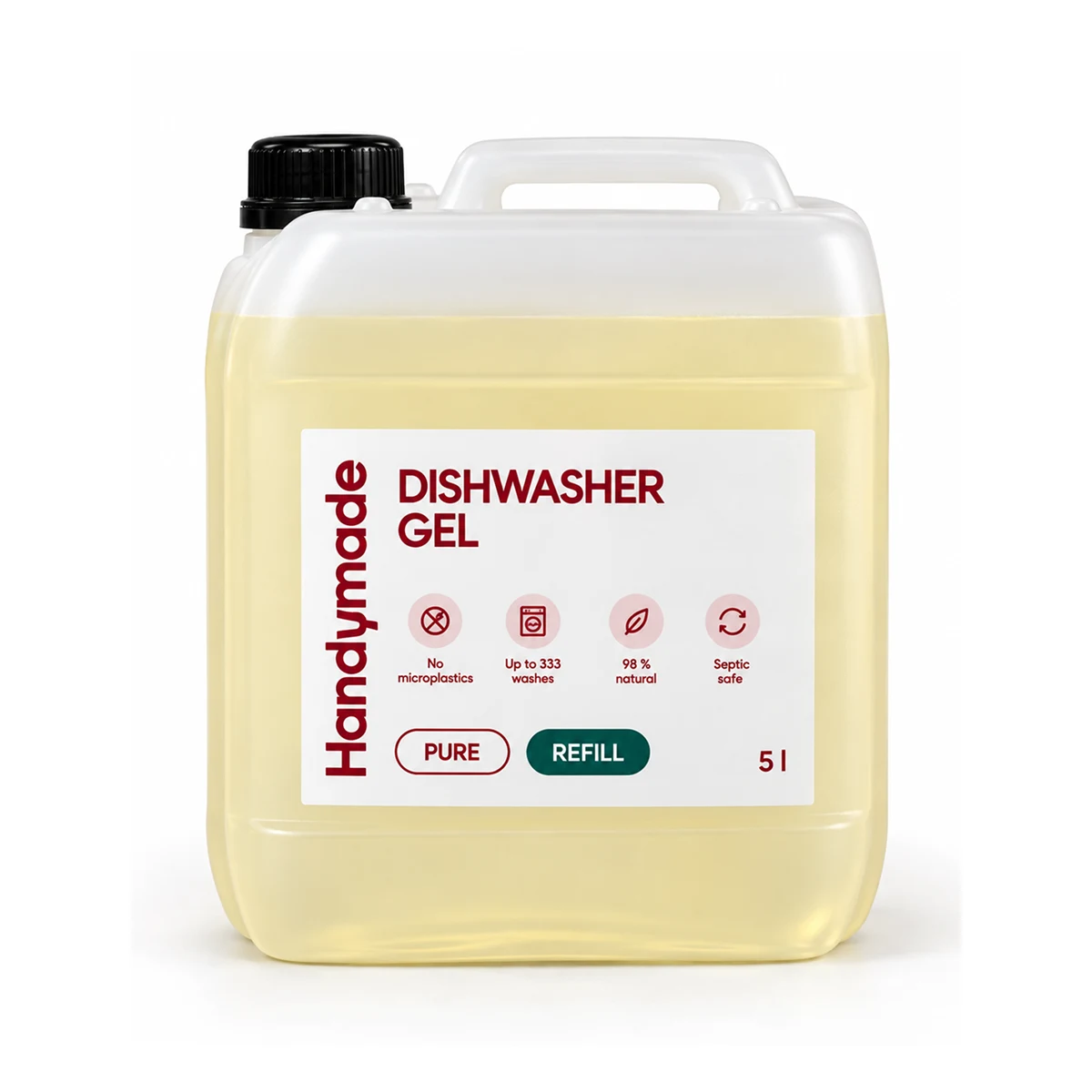 Gél mosogatógéphez, Pure, 5 l