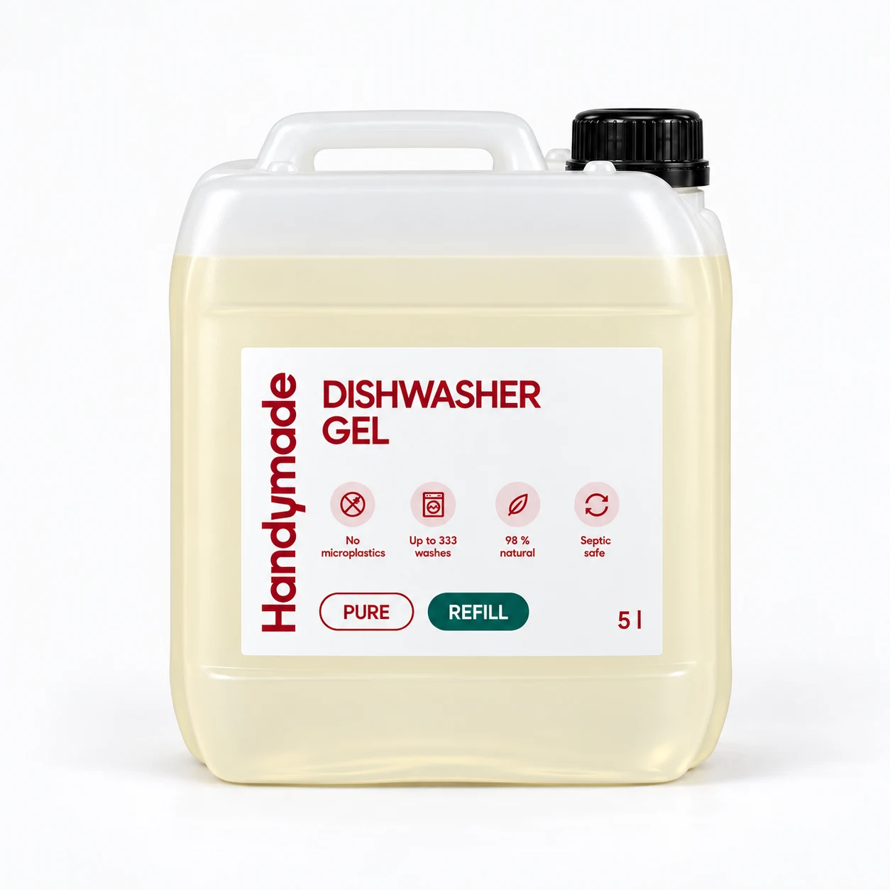 Żel do zmywarki, Pure, 5 l