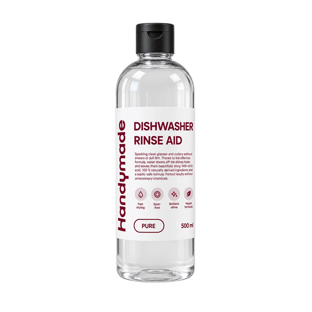 Nabłyszczacz do zmywarki, Pure, 500 ml