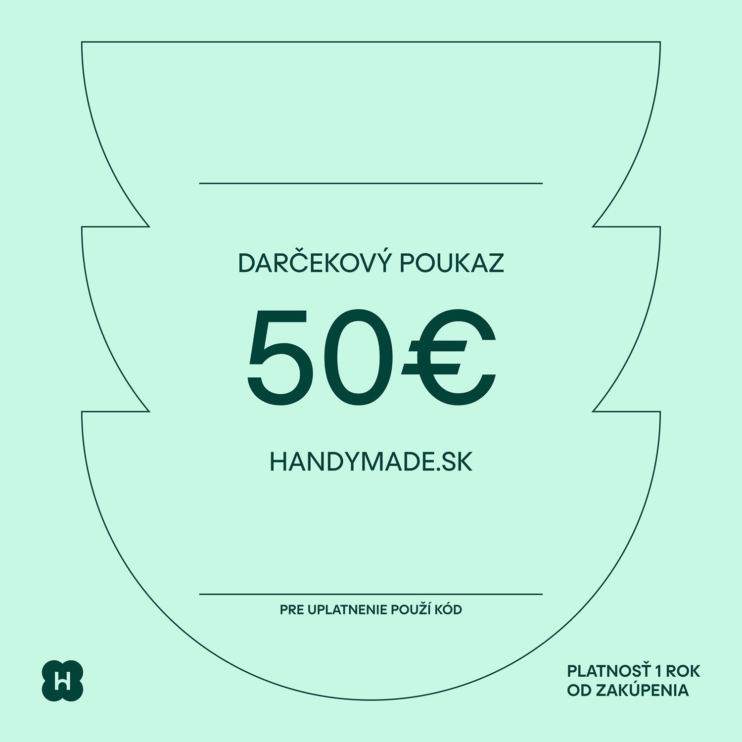 Ajándékutalvány 50 €