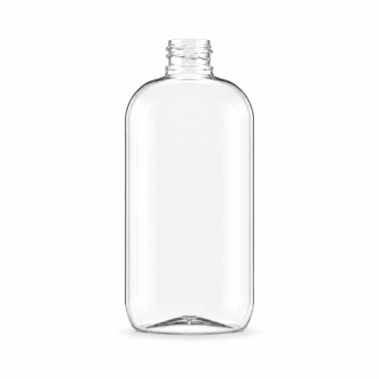 Plastová fľaša, priehľadná 20/410, 100 ml
