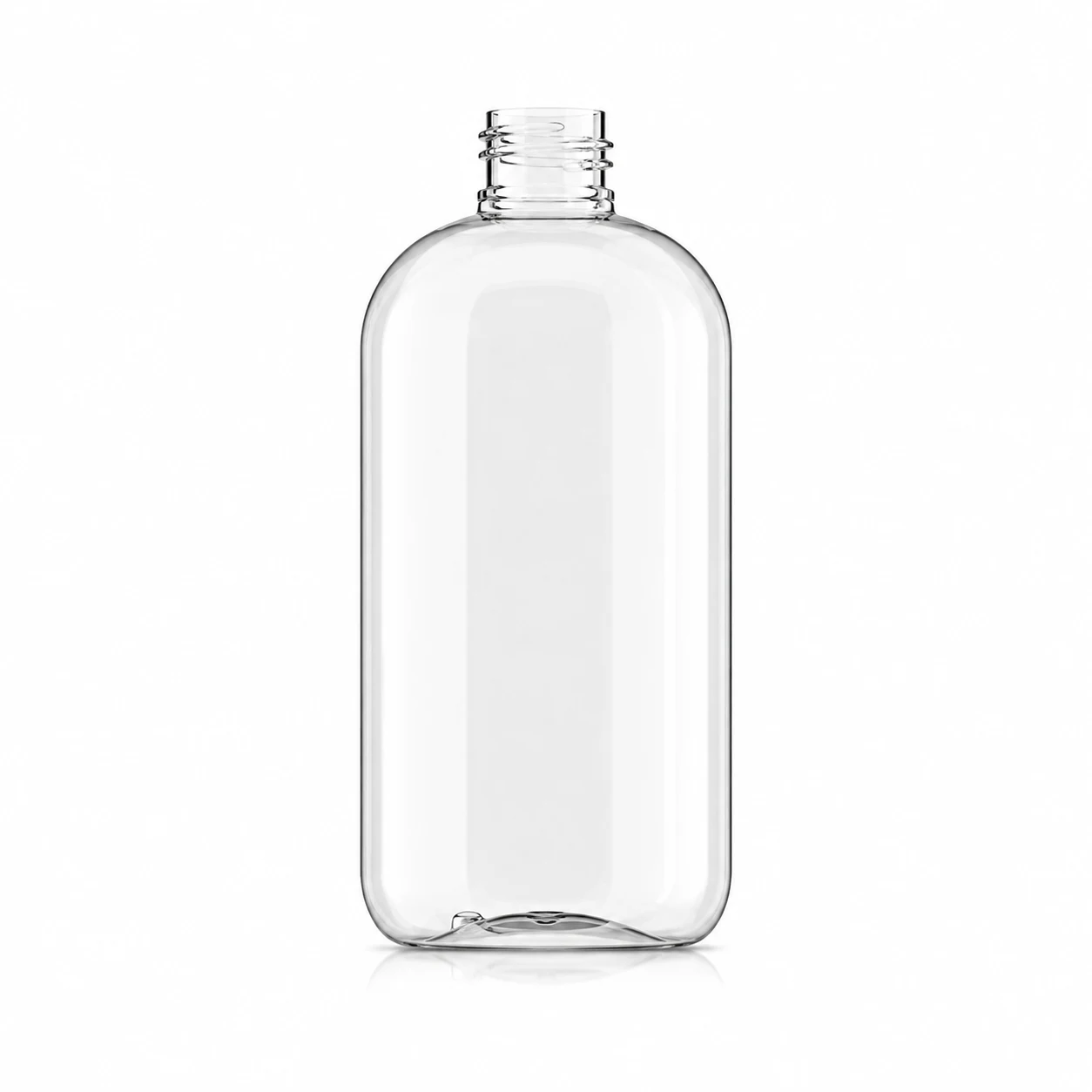 Flacon en plastique transparent 24/410, 300 ml