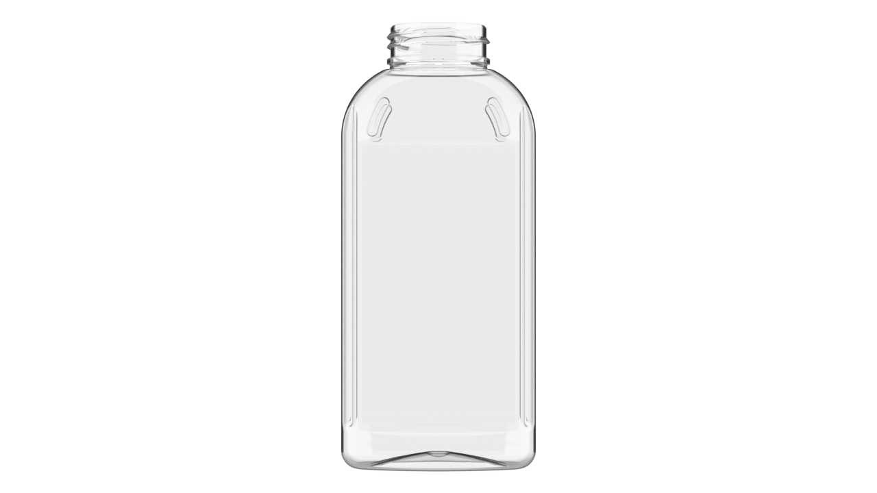 Plastová fľaša na aviváž, priehľadná, 500 ml