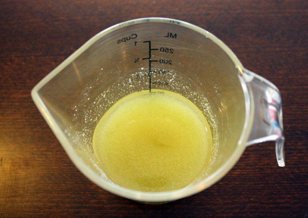 Beurre corporel fouetté
