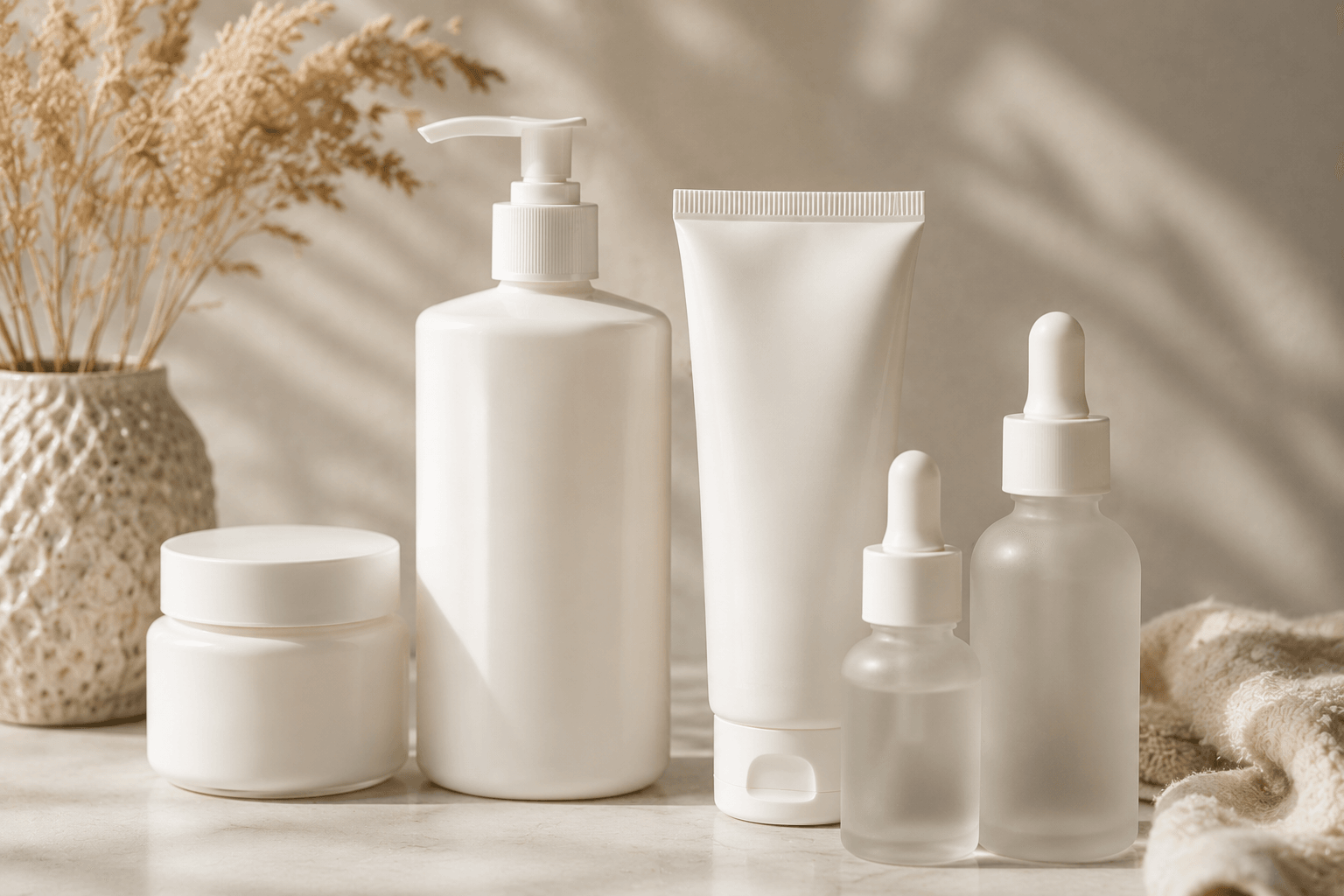 Resumen de envases adecuados según el tipo de producto cosmético