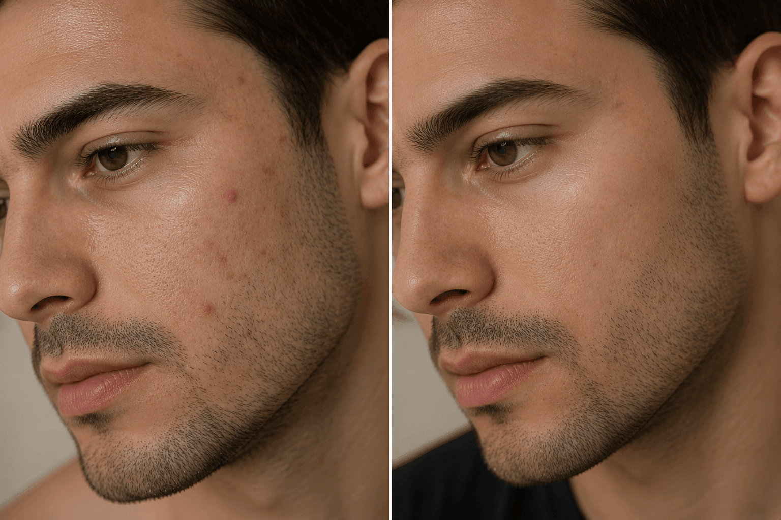 Piel grasa, imperfecciones y afeitado: cómo puede ayudar la niacinamida a la piel masculina (3)