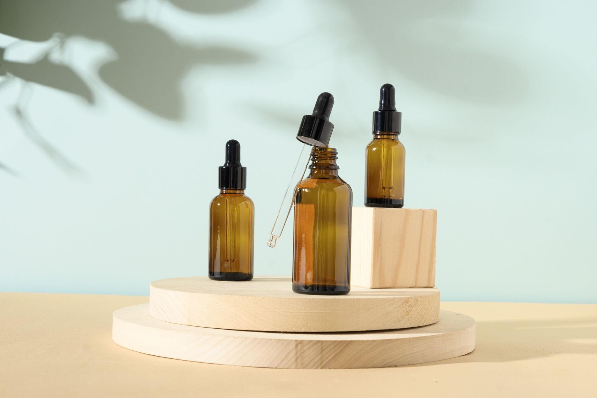 Frasco de PET: frasco de plástico transparente para cosmética