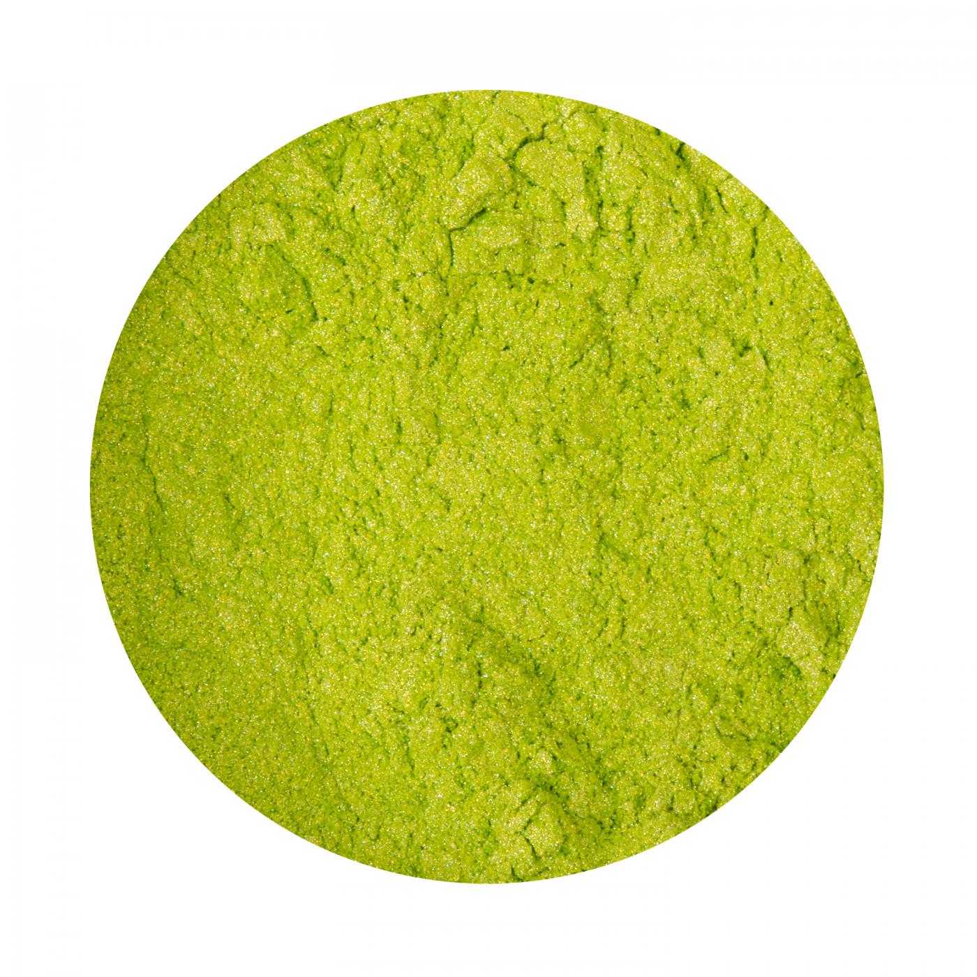 Pigment en poudre MICA, Lime, 50 g