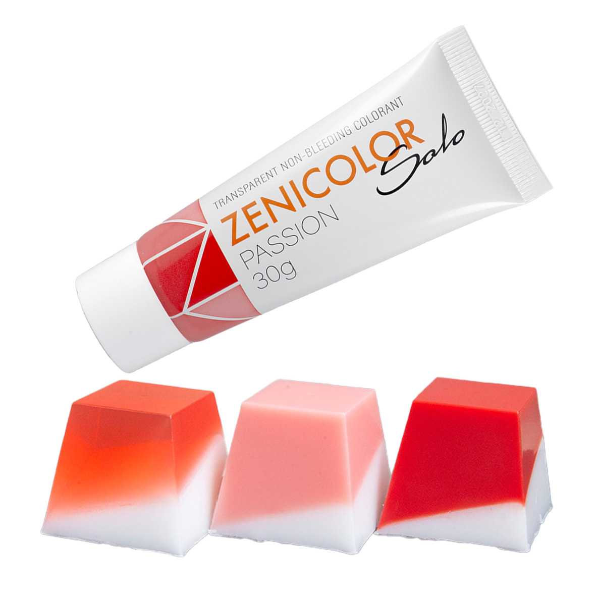 Barwnik do bazy mydlanej, ZENICOLOR SOLO, Passion, 30 g