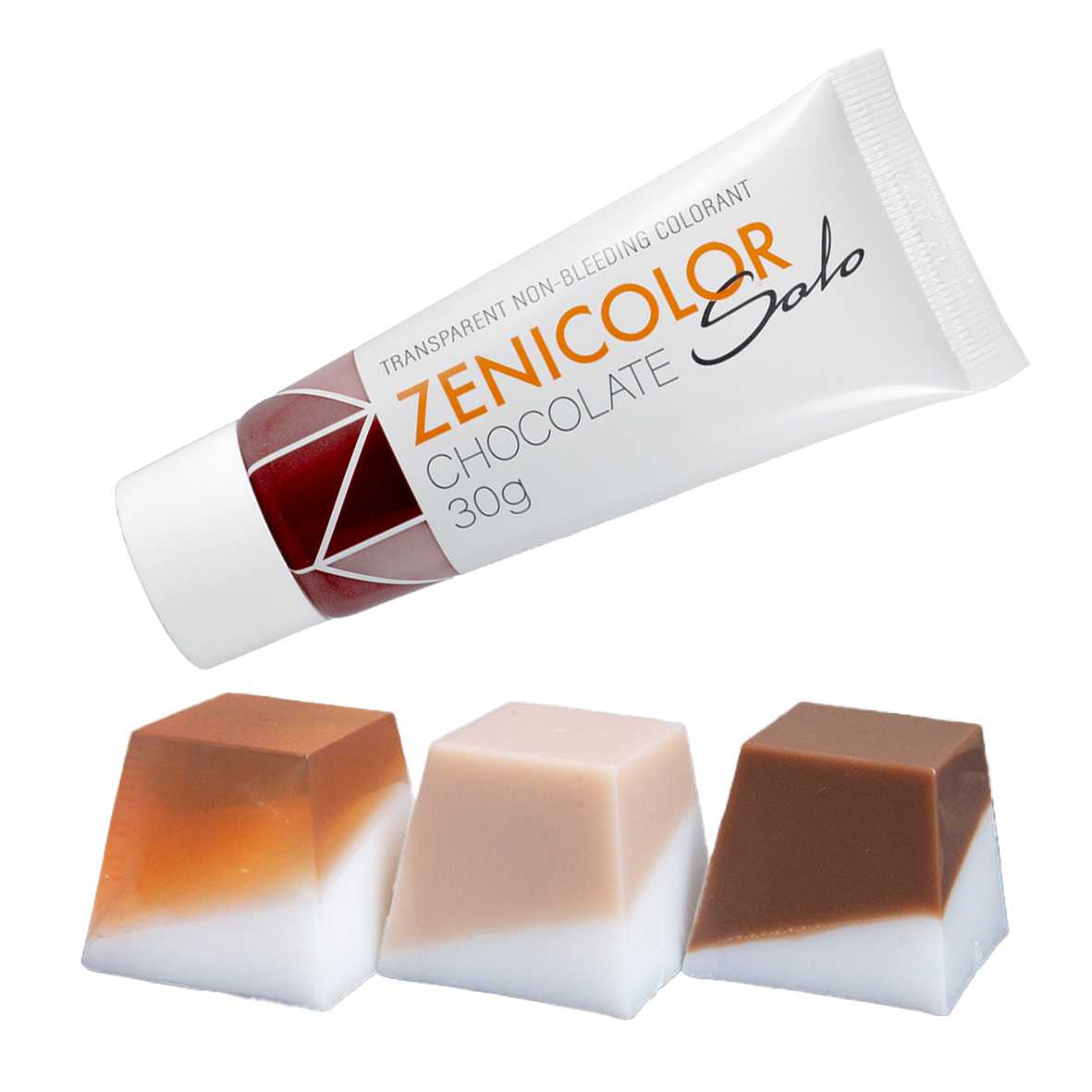 Barwnik do bazy mydlanej, ZENICOLOR SOLO, Chocolate, 30 g