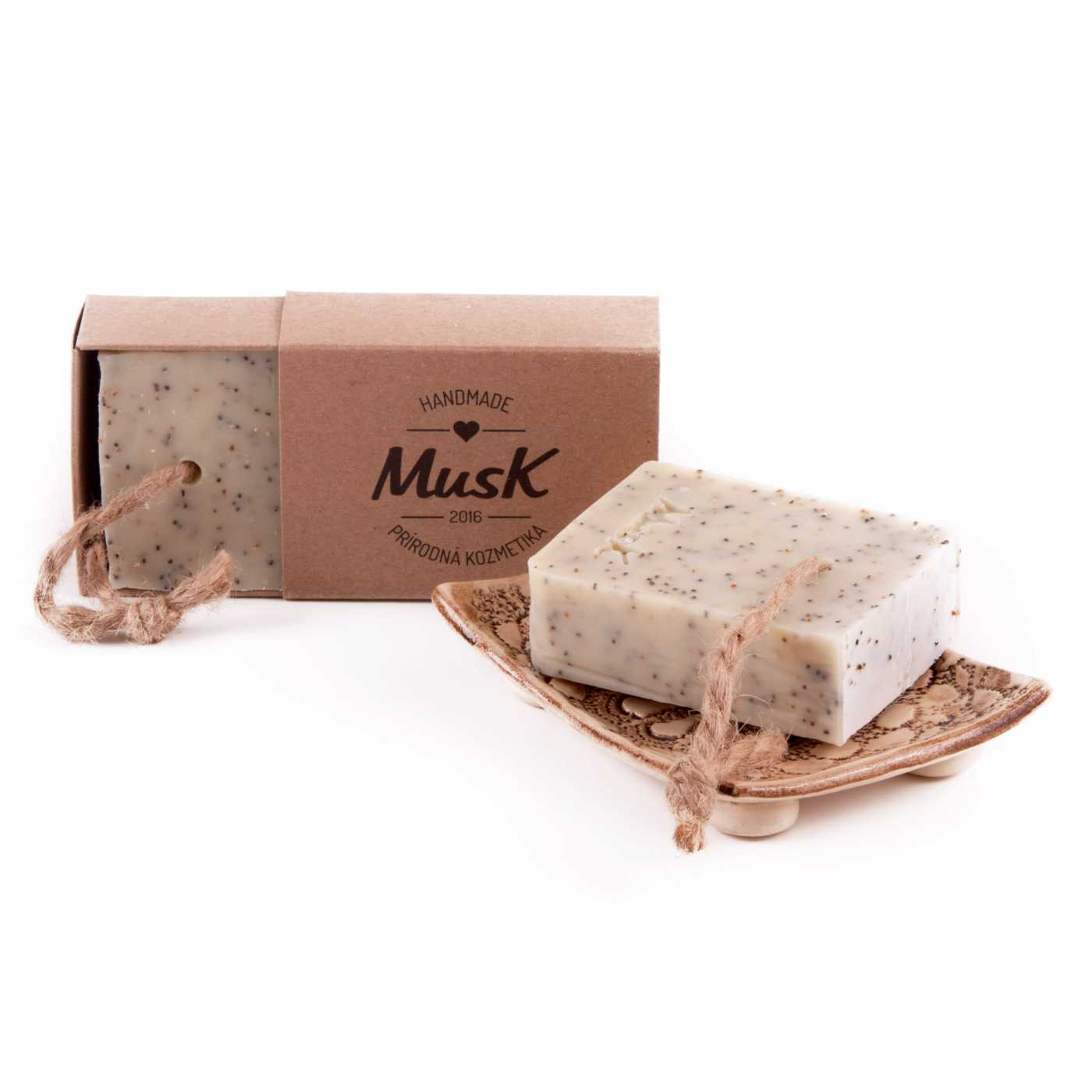 MusK mýdlo Makovička z jara 100 g