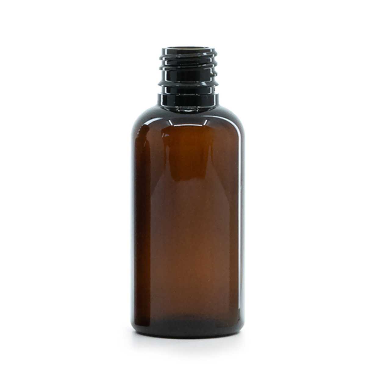 Flacon plastique ambré 50 ml
