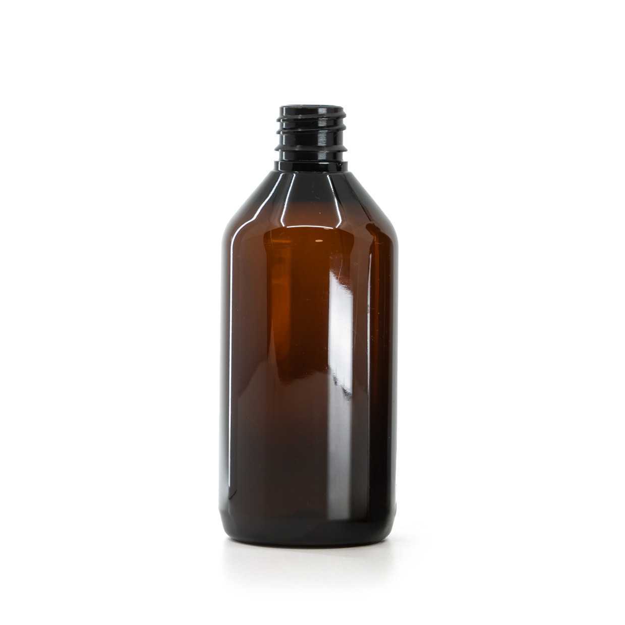 Flacon en plastique ambré 115 ml 400 pcs
