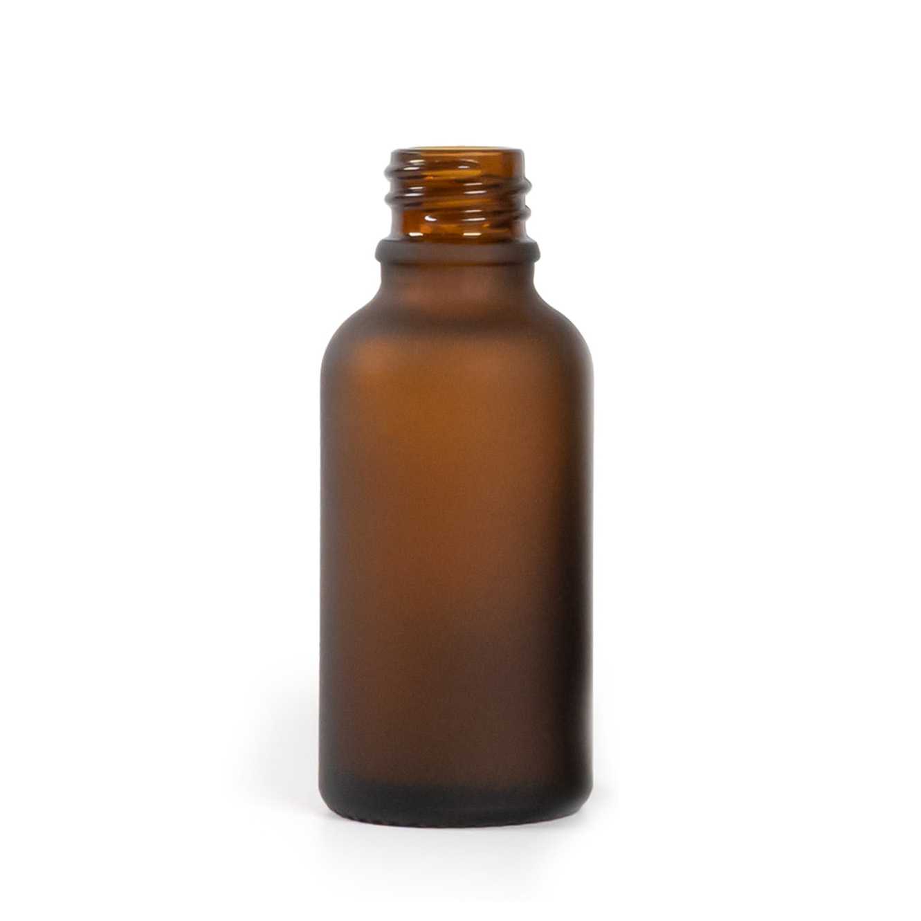 Flacon en verre, ambré dépoli, 30 ml, 336 pcs