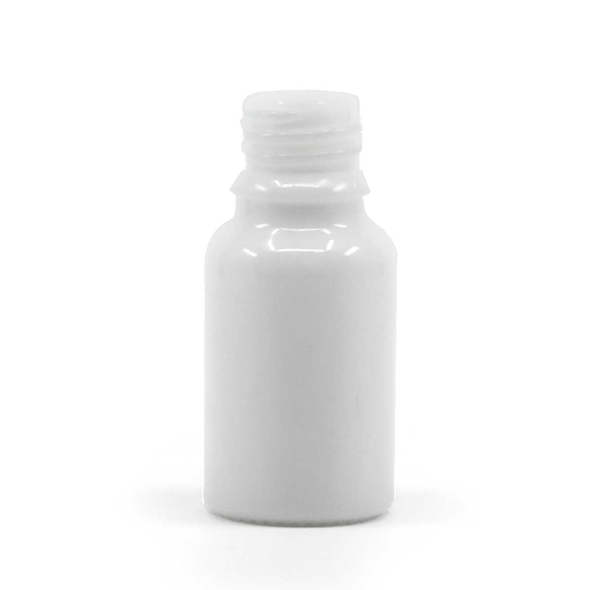 Butelka szklana apteczna, biała, 10 ml