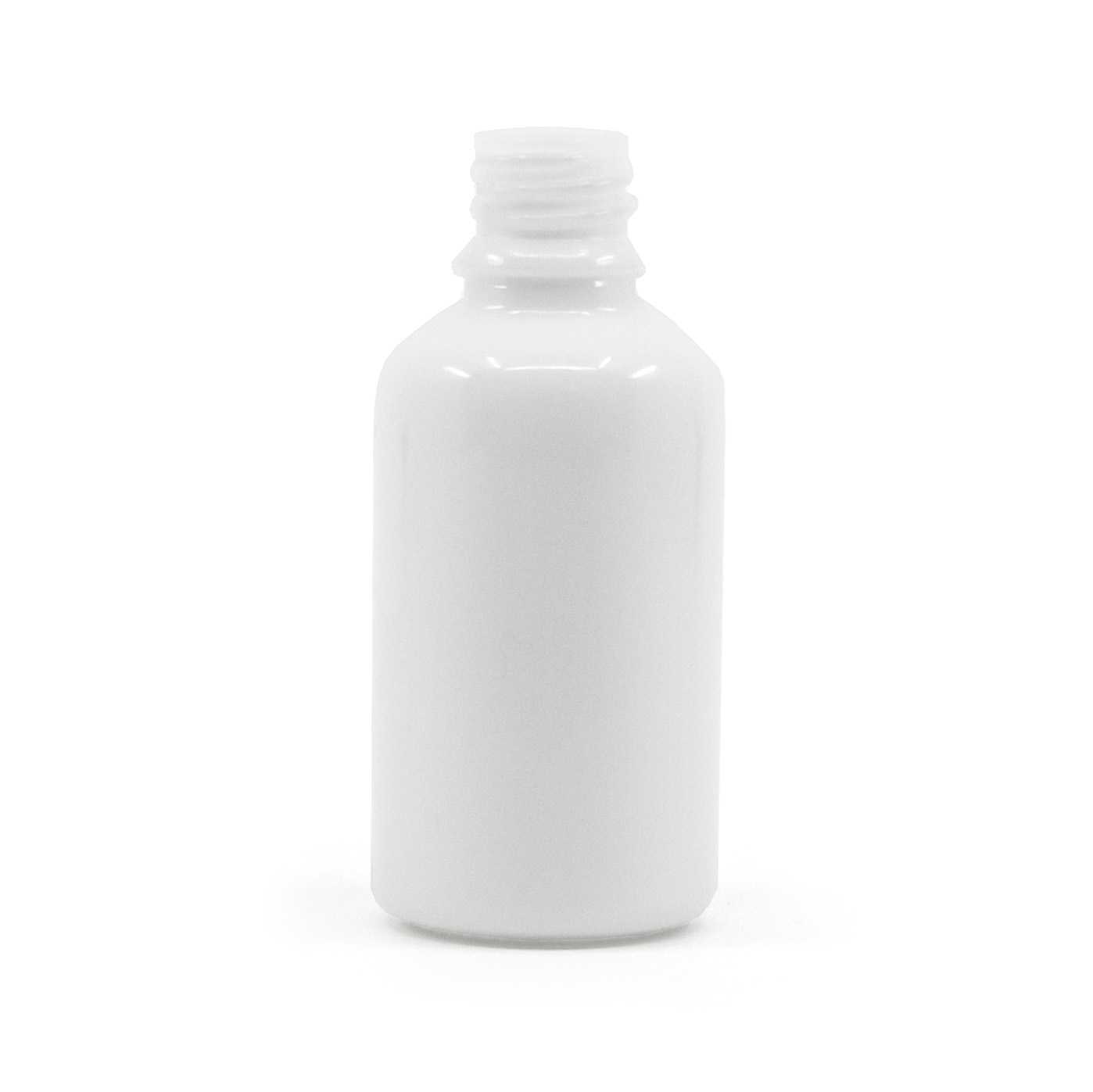 Butelka szklana apteczna, biała, 30 ml