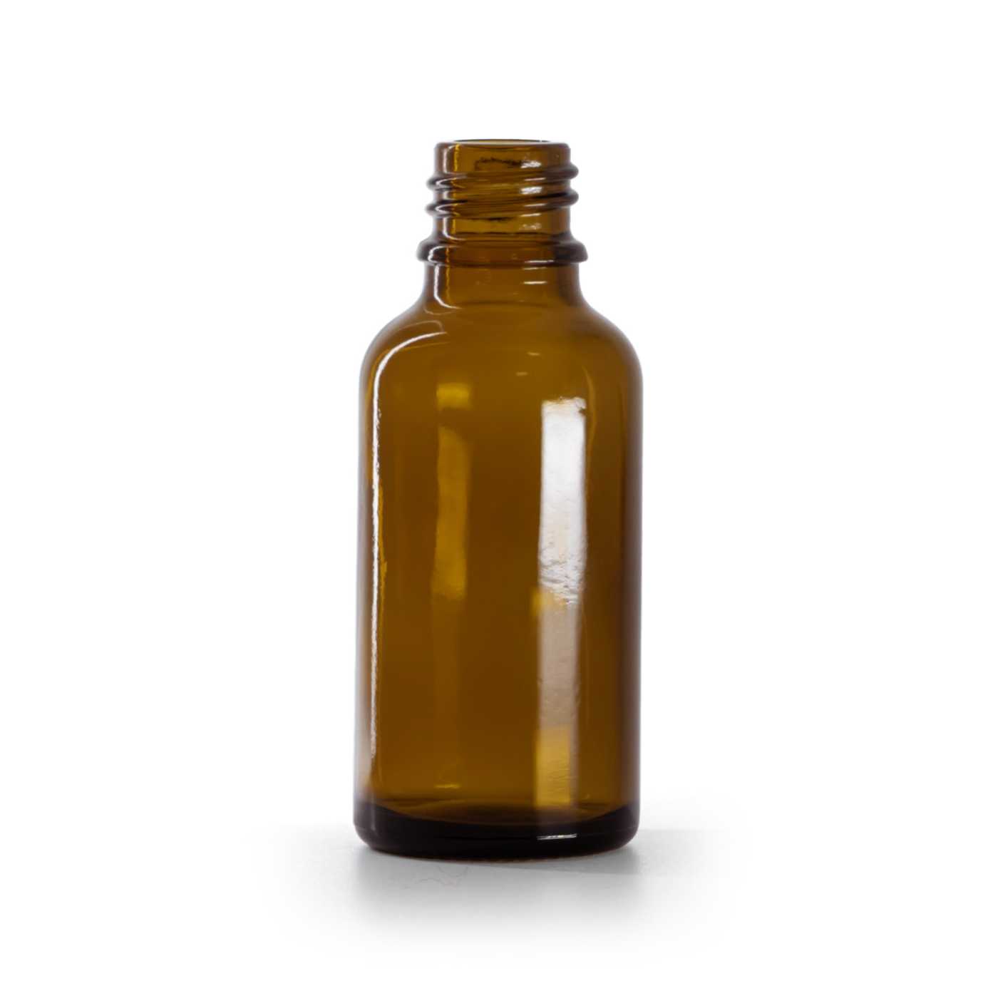 Szklana butelka apteczna brązowa, 18 mm, 30 ml, 143 szt.