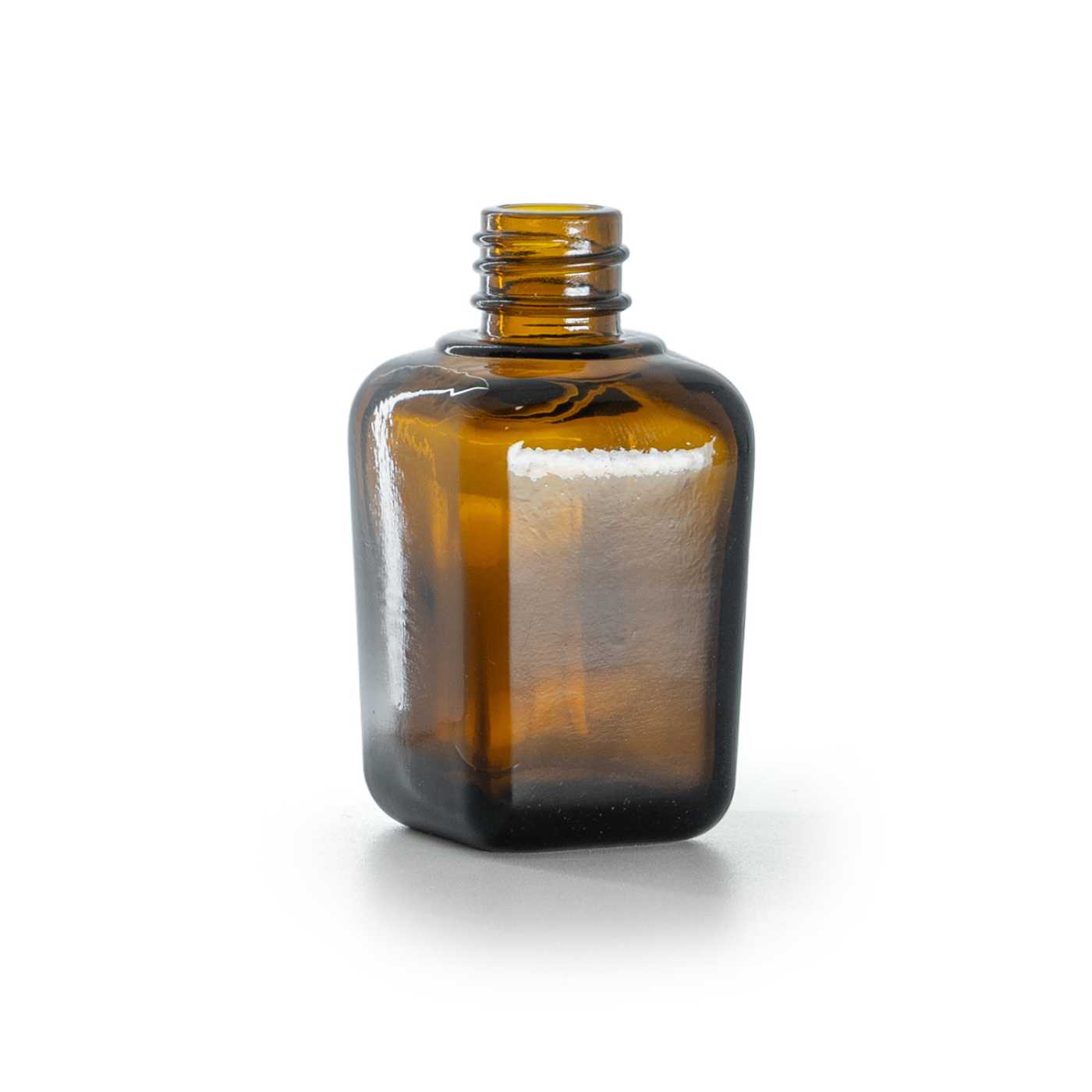Braunglasflasche eckig 30 ml