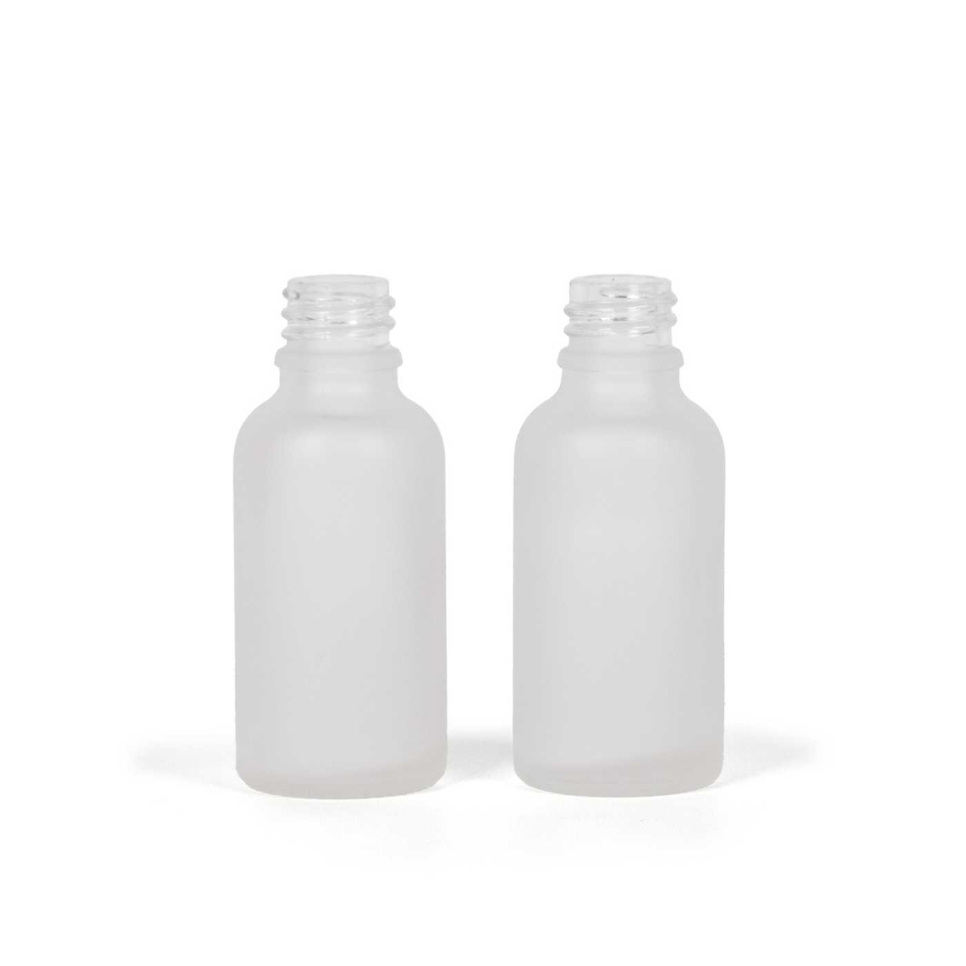 Butelka szklana przezroczysta mleczna, 18 mm, 30 ml, opakowanie 264 szt.
