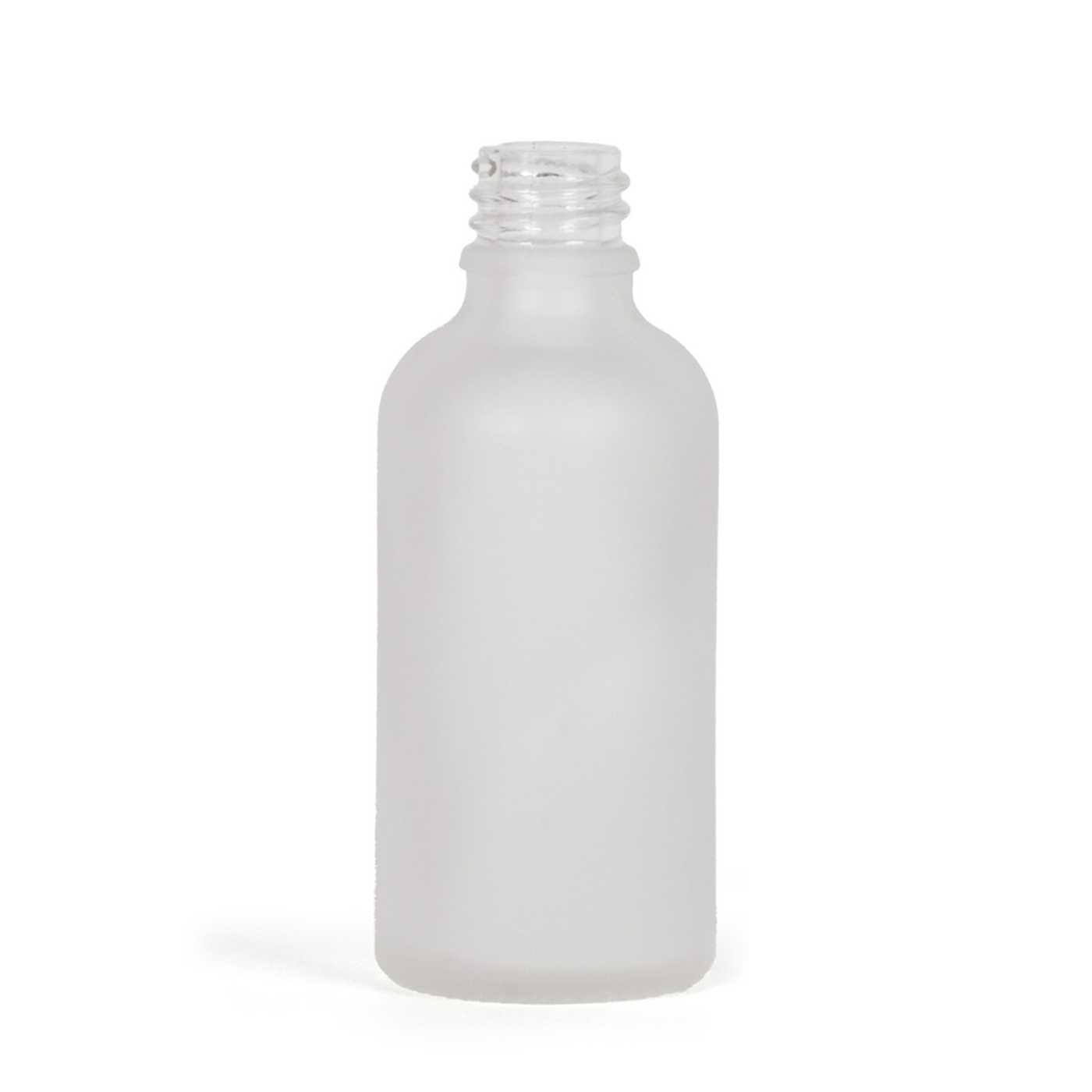 Átlátszó matt üvegpalack 18 mm 50 ml 252 db