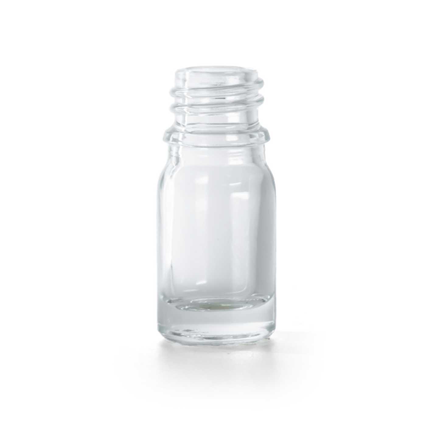 Flacon en verre transparent 5 ml