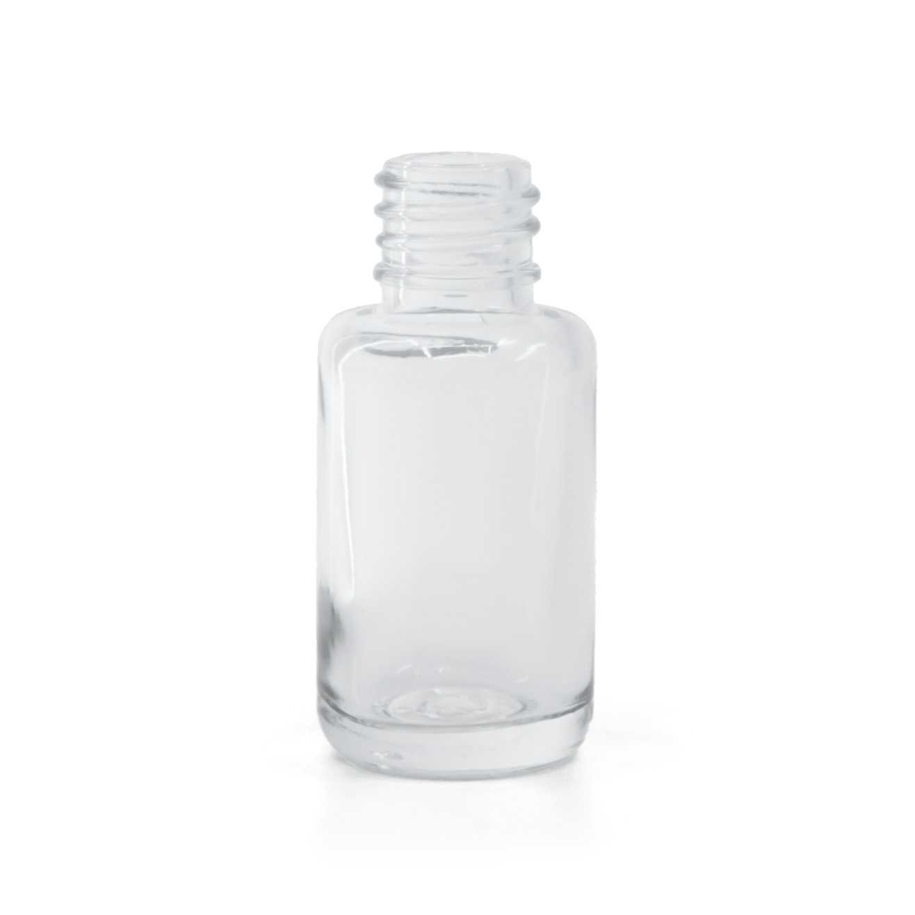 Flacon en verre transparent, rond, 12 ml, 216 pcs