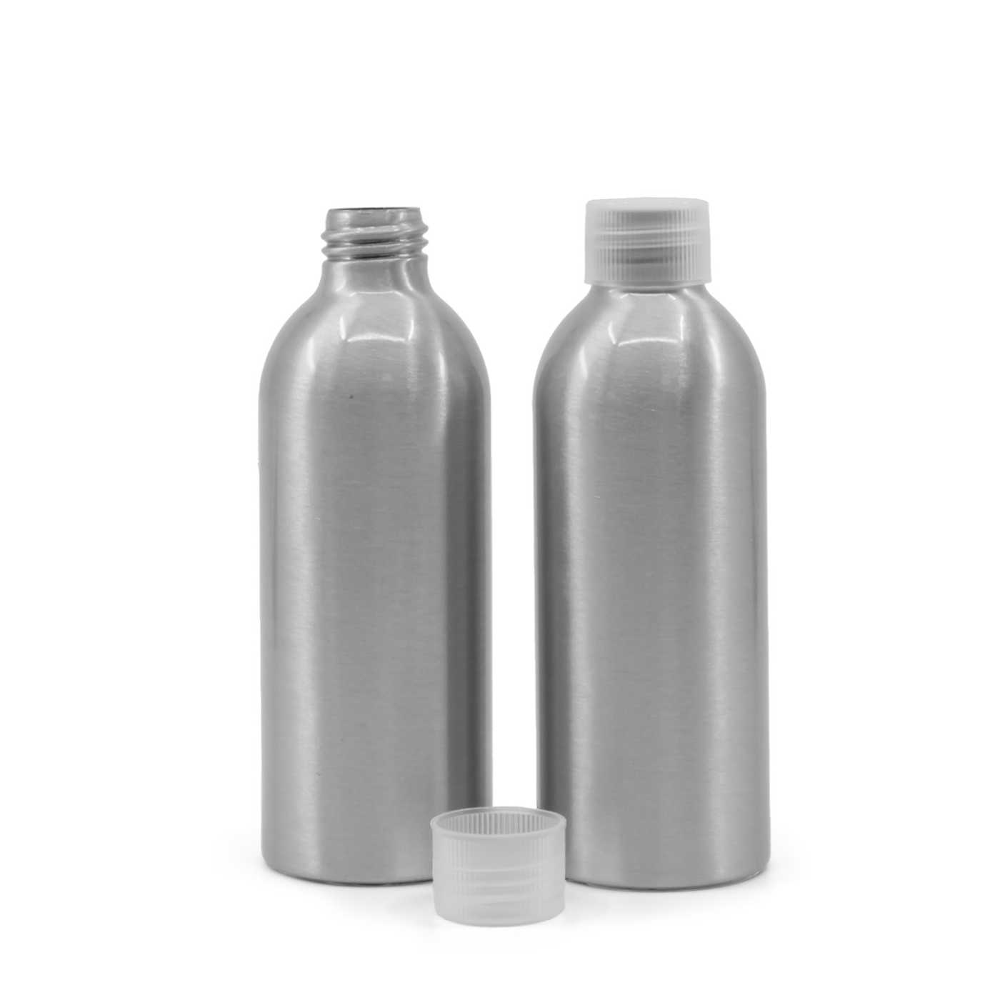 Alumínium palack, átlátszó kupak, 200 ml
