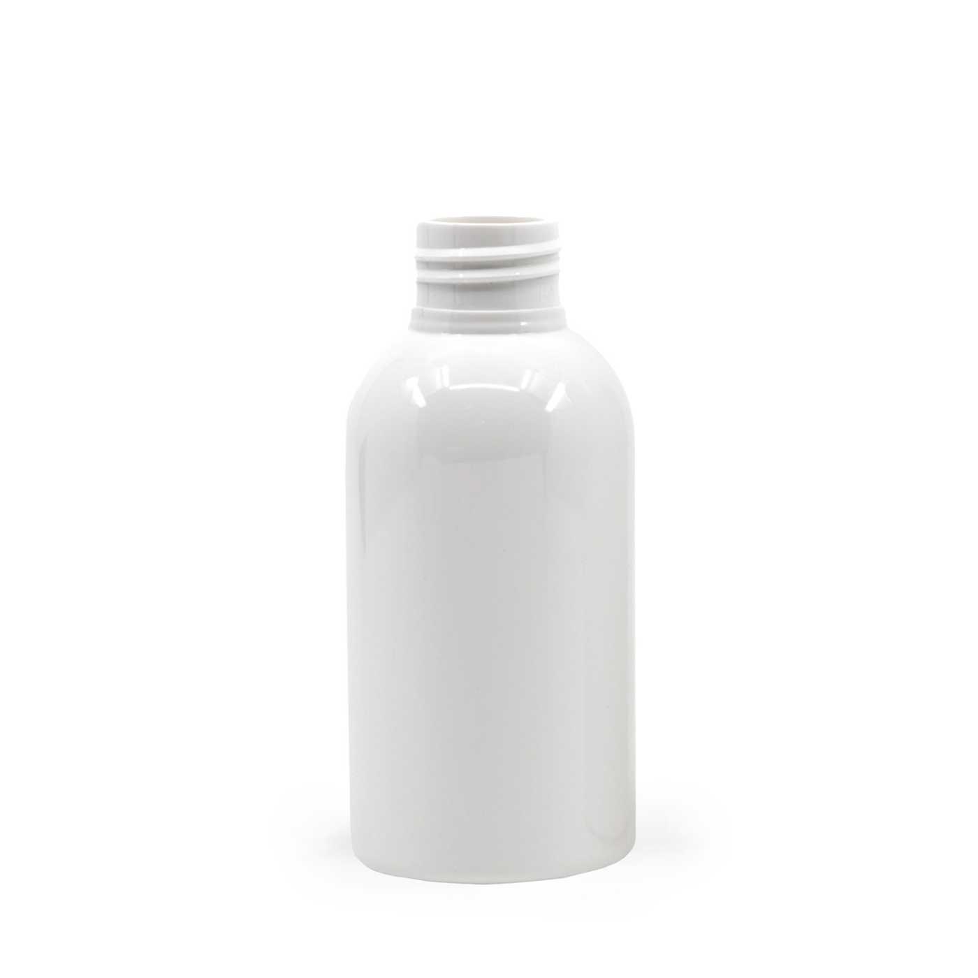 Flacon en plastique blanc, 24/410, sans fermeture, 100 ml