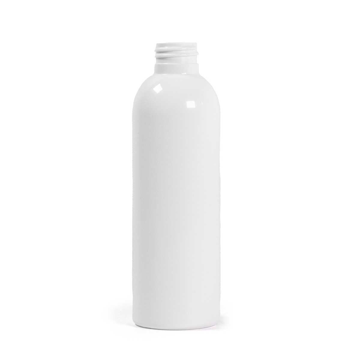 Bouteille en plastique blanche, 24/410, sans fermeture, 200 ml