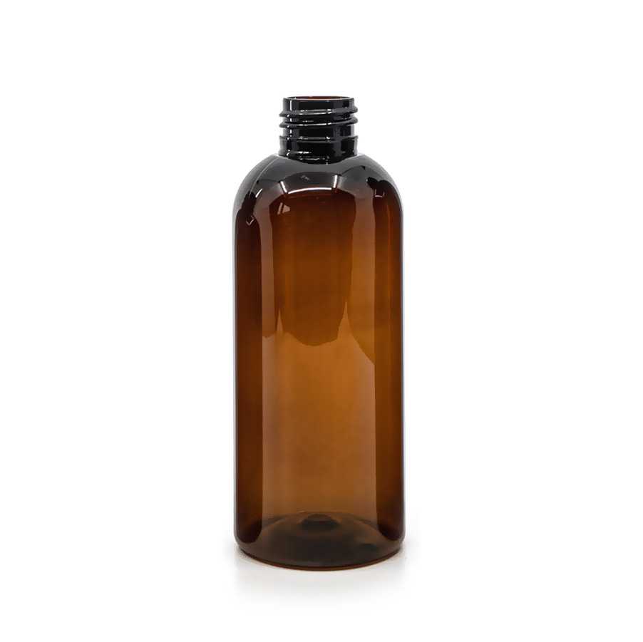Plastová láhev hnědá, 200 ml