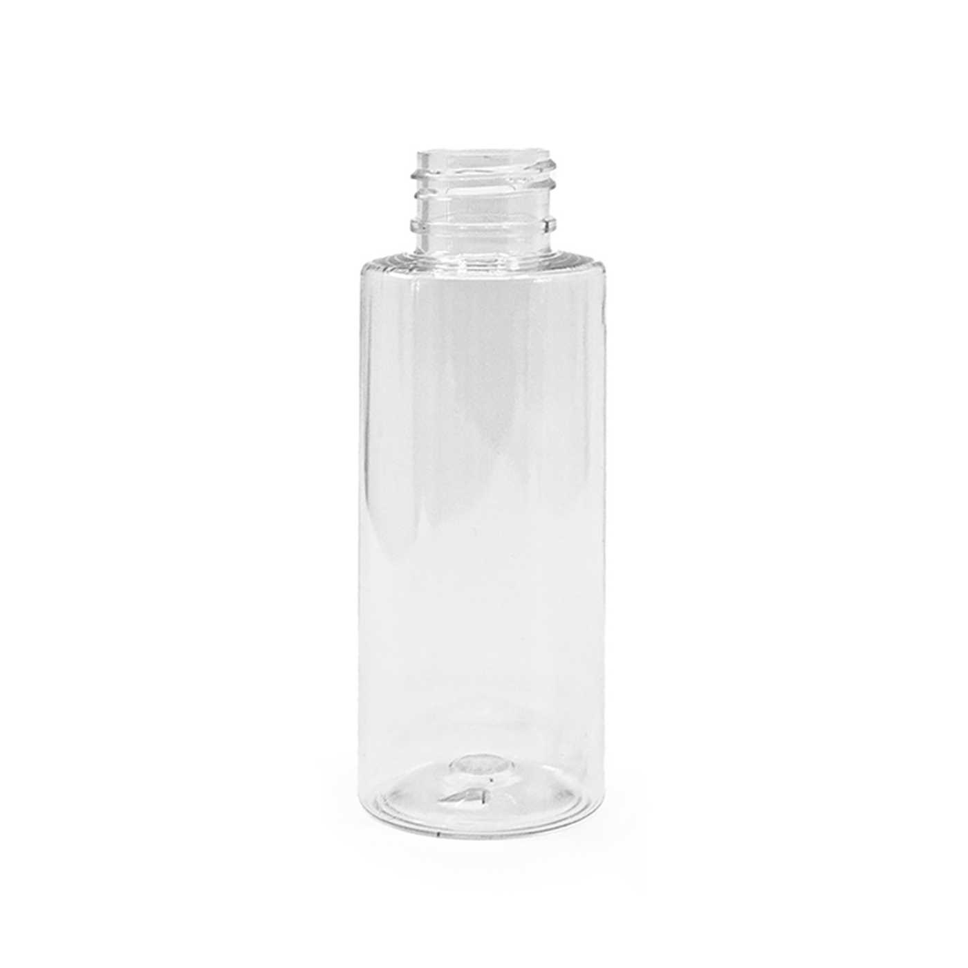 Kunststofffläschchen, transparent, 100 ml, Hals 24/410