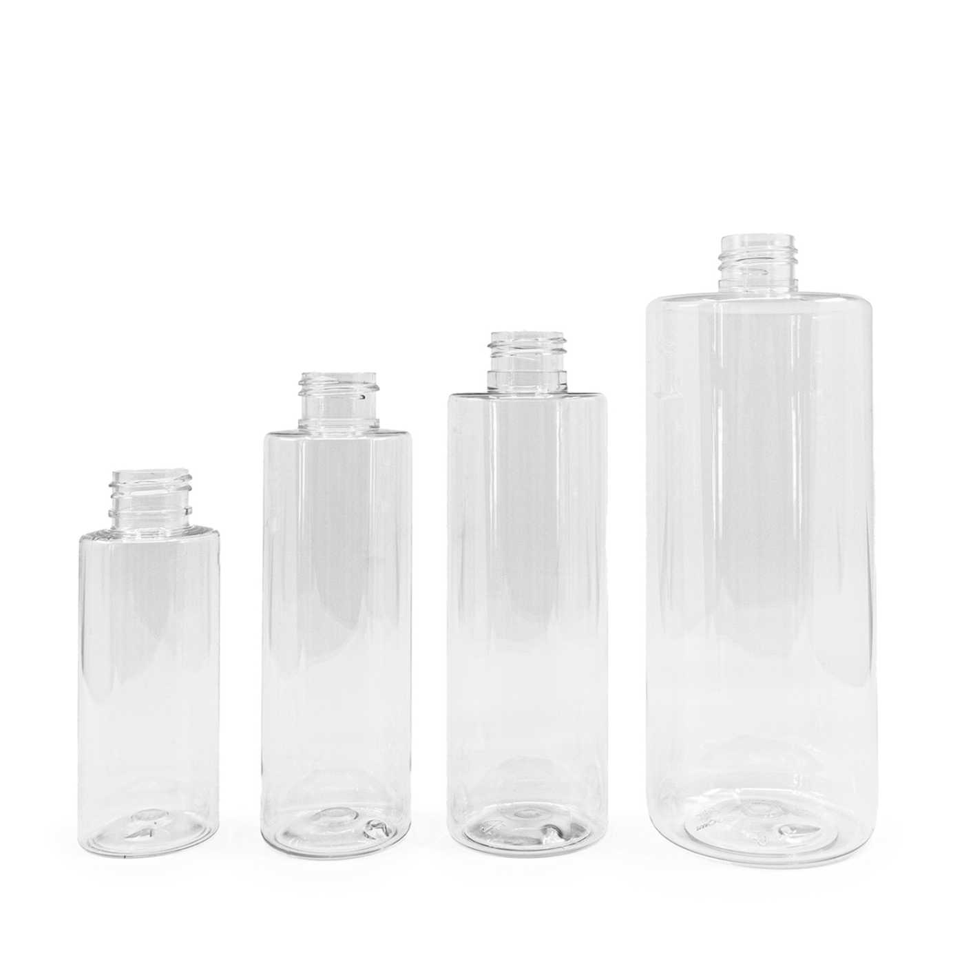 Átlátszó műanyag palack, 200 ml, 2688 db