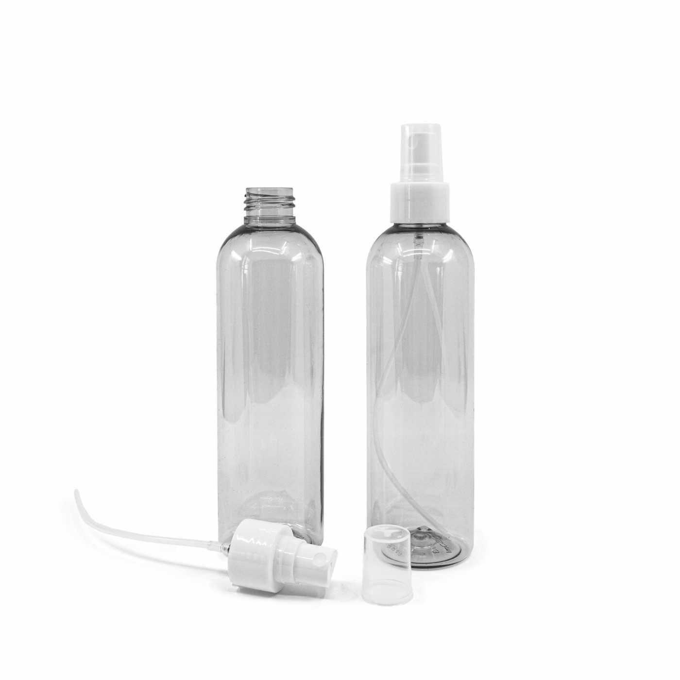 Bouteille en plastique recyclé, spray brume fine blanc, 250 ml