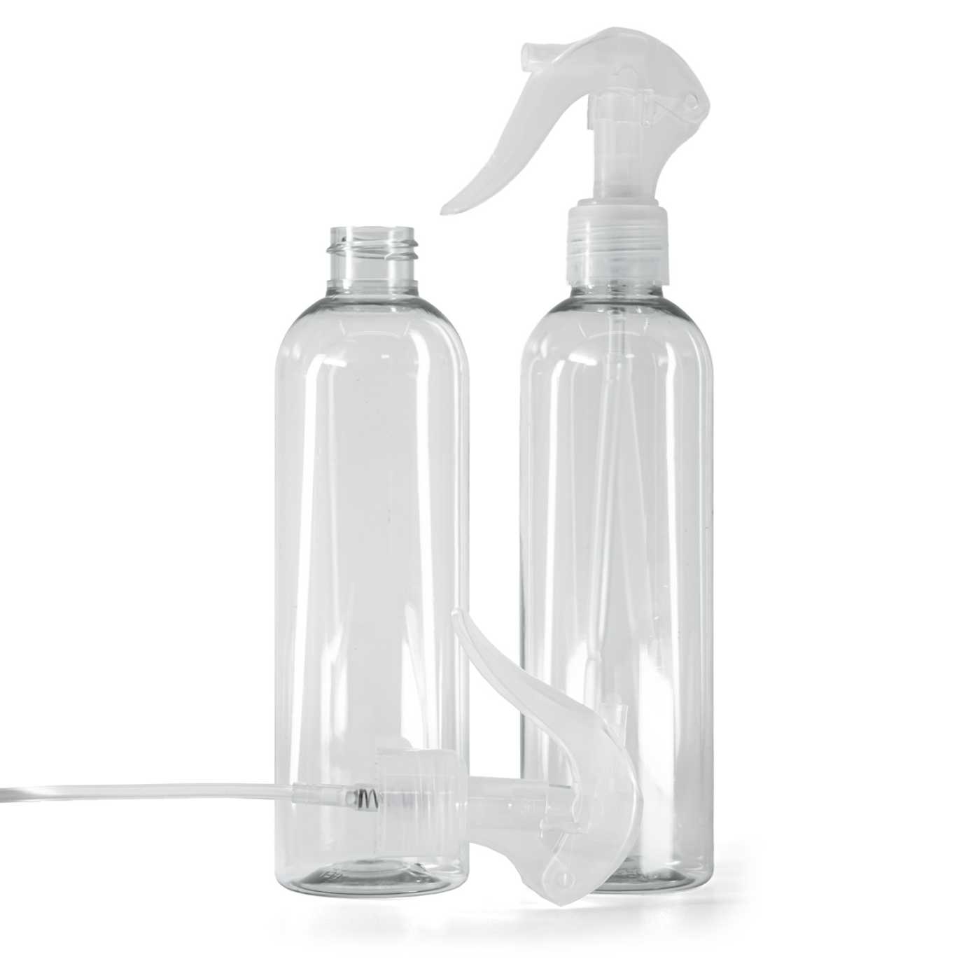 Bouteille en plastique recyclé, pulvérisateur à gâchette transparent, 250 ml
