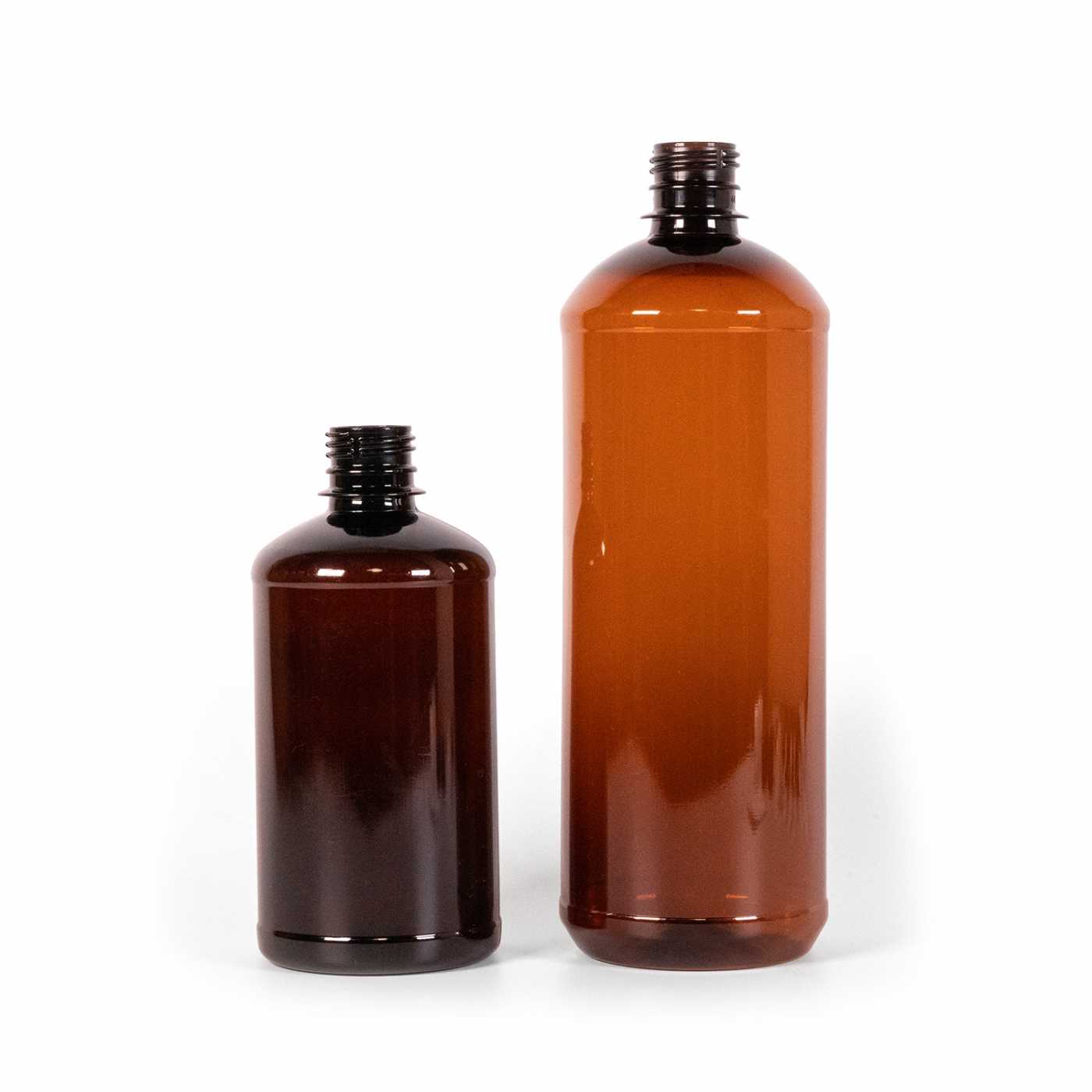 Braune Kunststoffflasche, 500 ml, 372 Stück