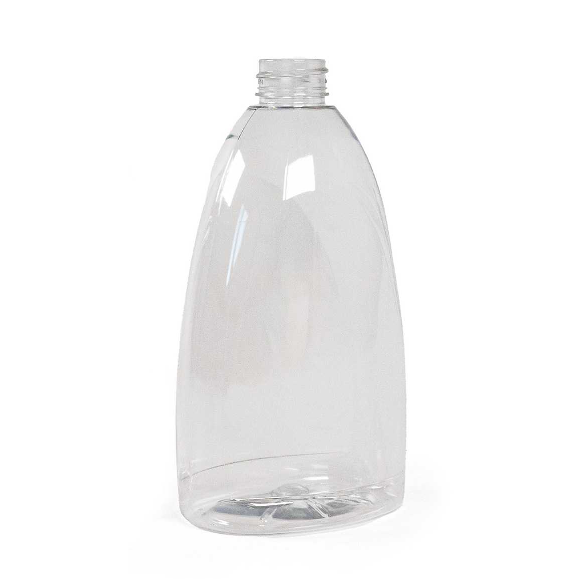 Flacon en plastique transparent pour savon, 28/410, 500 ml