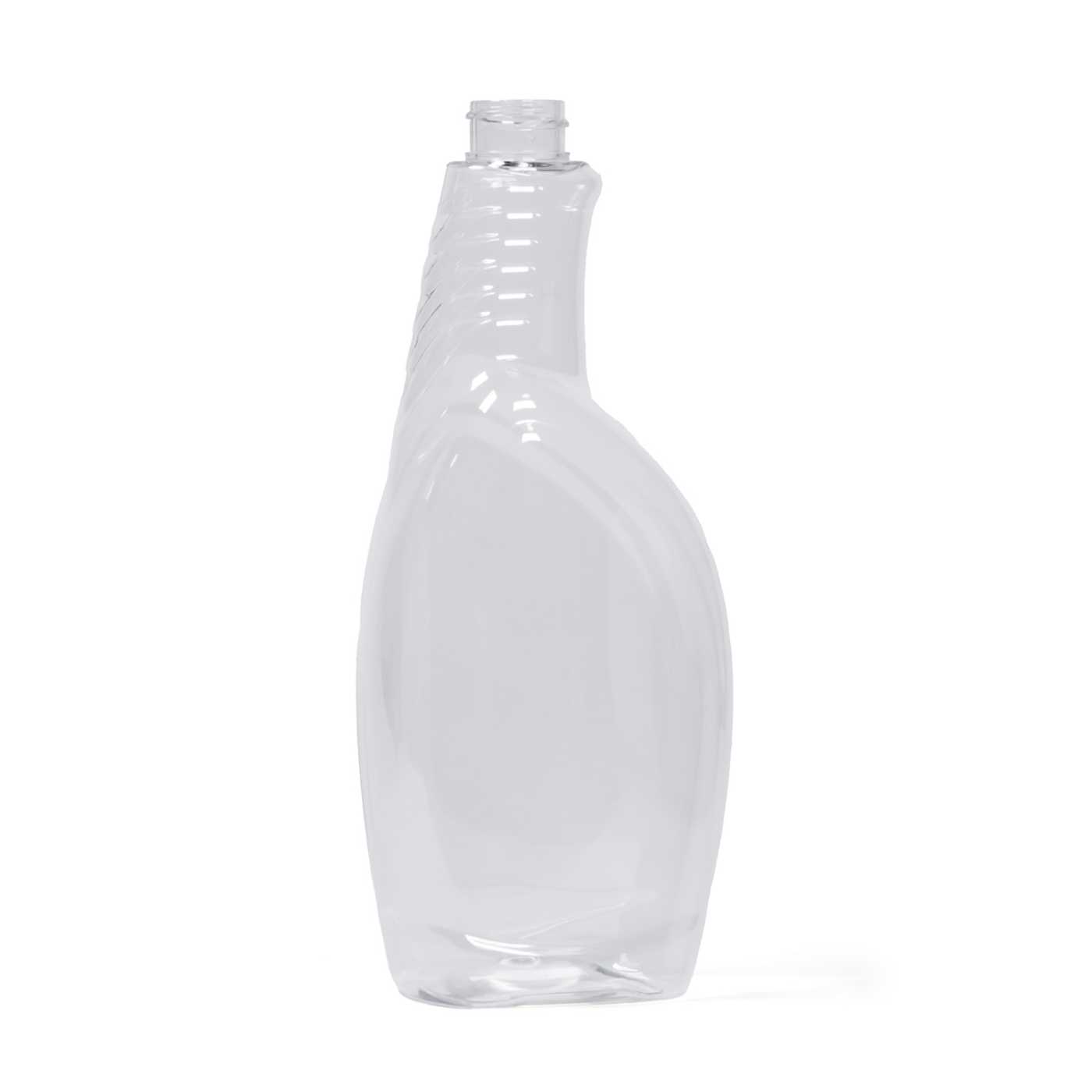 Plastová fľaša na čistiace prostriedky, priehľadná 750ml