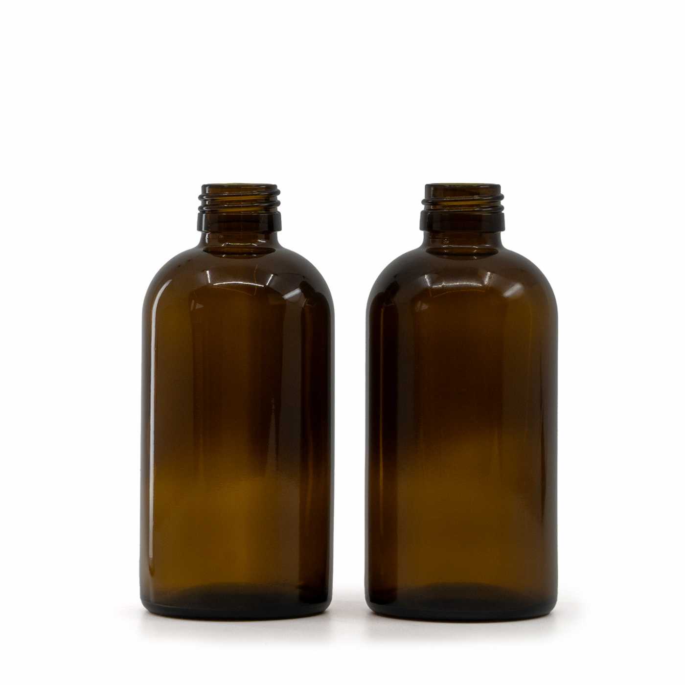 Bouteille en verre Boston brune, PP28S, 250 ml, 39 pièces