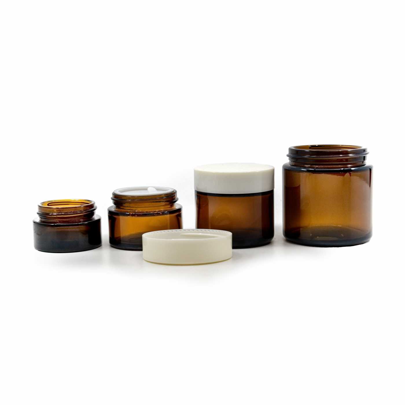 Vaso in vetro, ambra, 50 ml