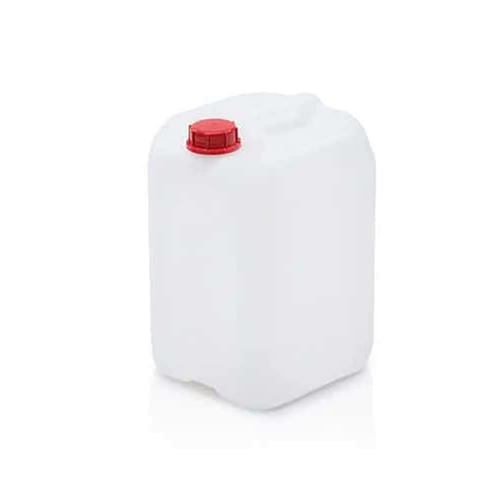 HDPE Kanister 20 l, roter Verschluss