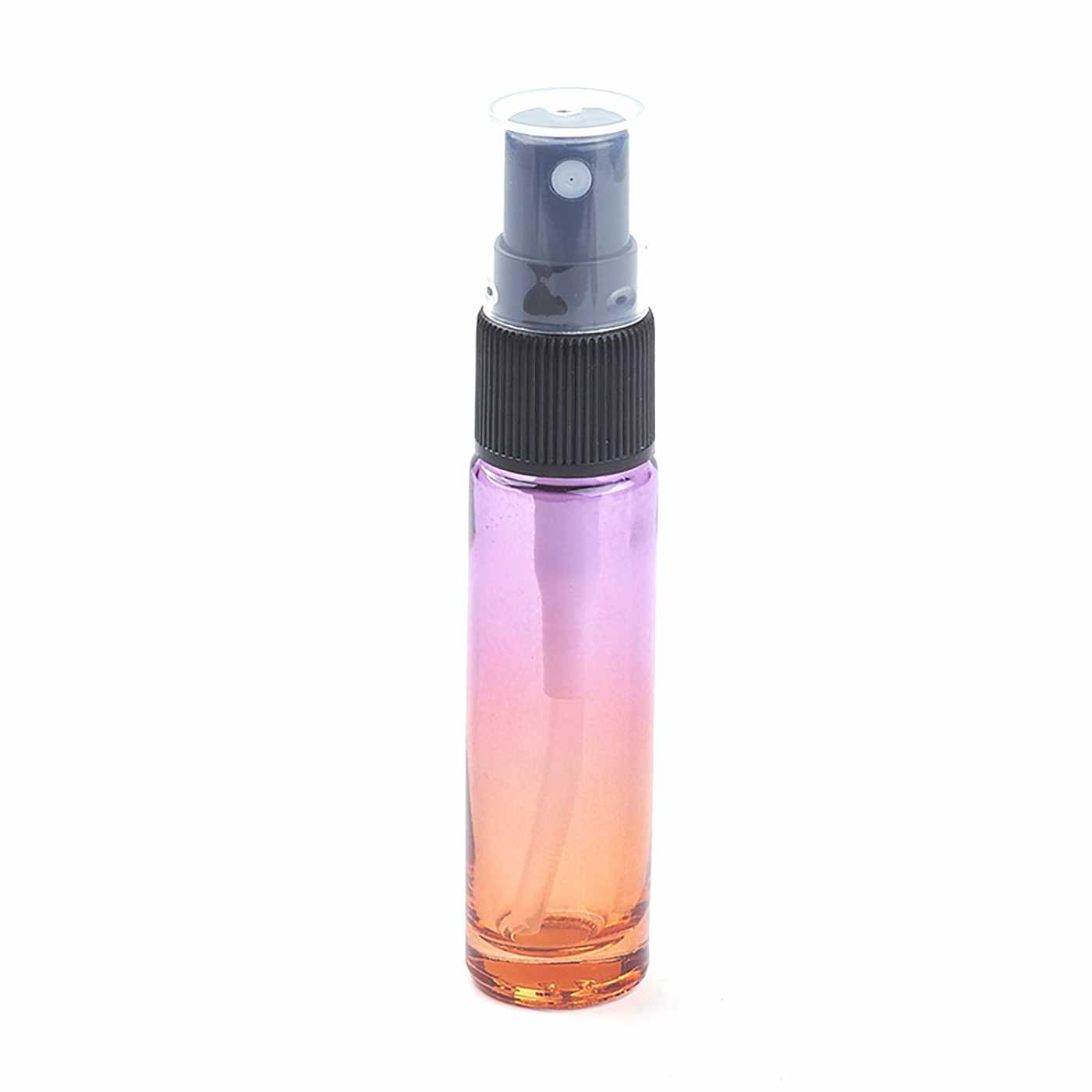 Vaporisateur de parfum en verre violet-orange 10 ml