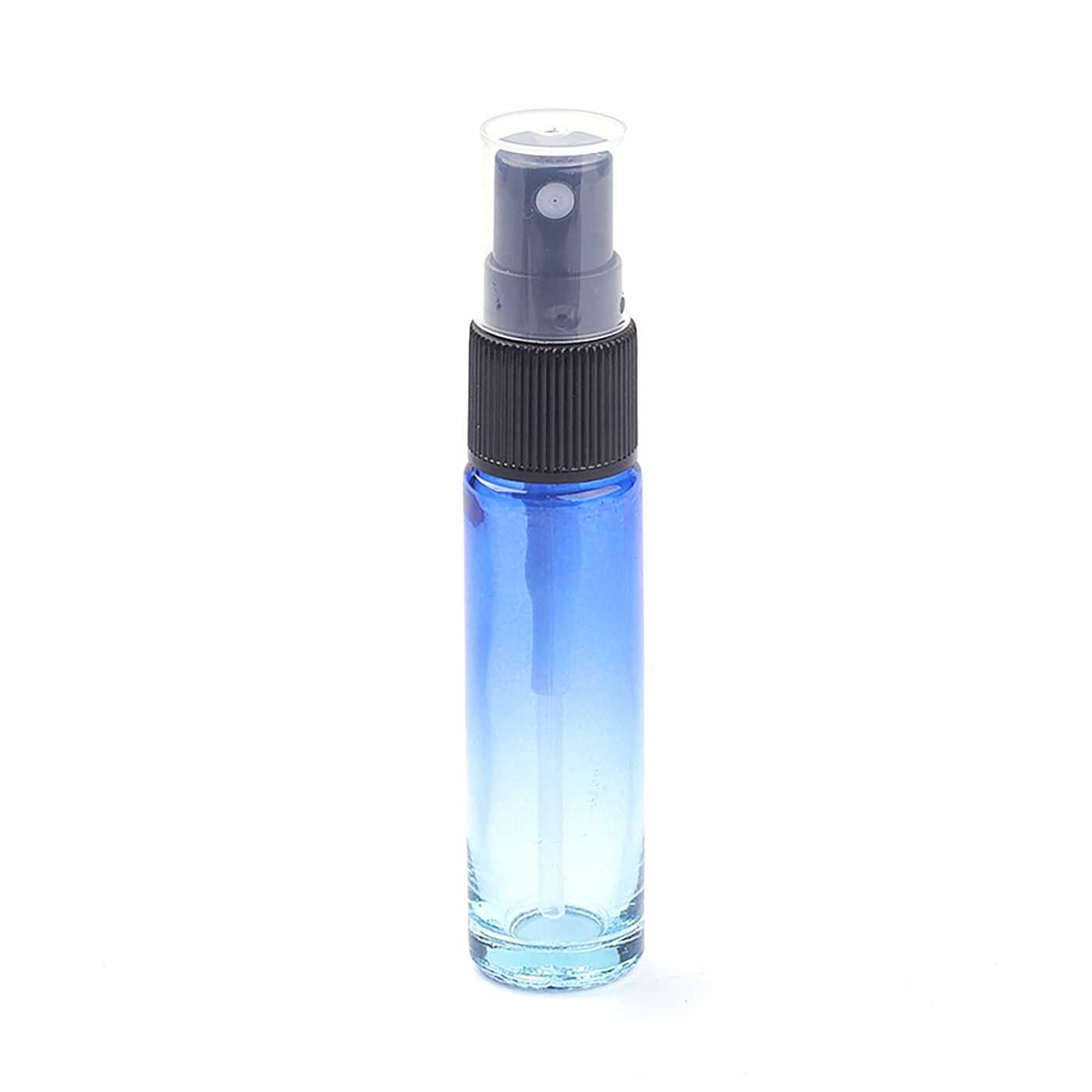 Vaporisateur de parfum en verre, bleu, 10 ml