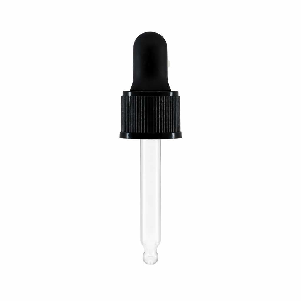 Pipettenverschluss, matt schwarz, 52 mm