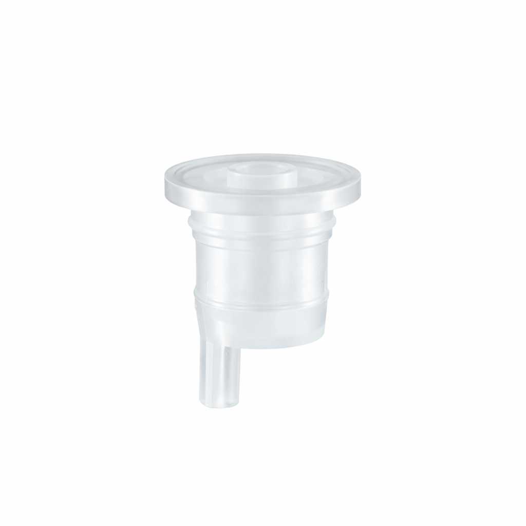 Kunststofftropfeinsatz für Glasfläschchen, 18 mm, kurz