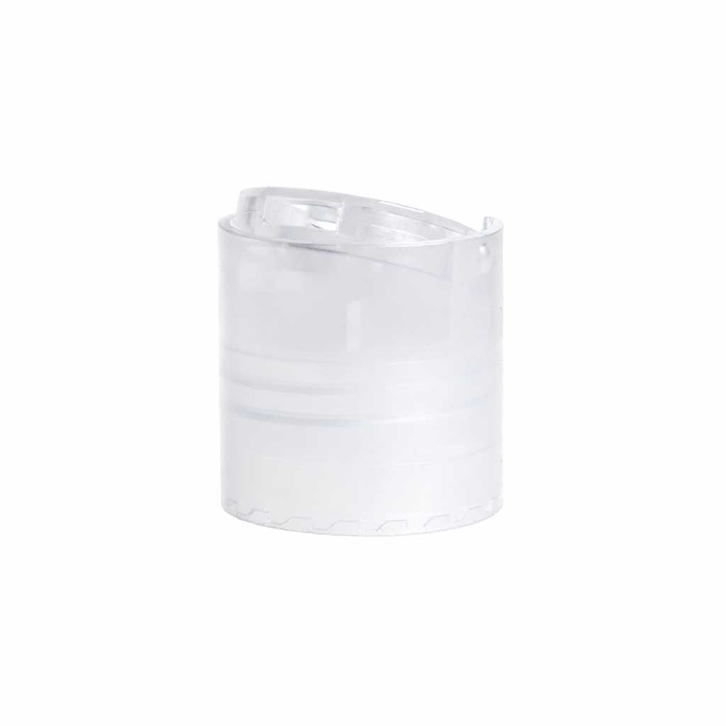 Transparenter Kunststoff-Disc-Top-Verschluss 24/410