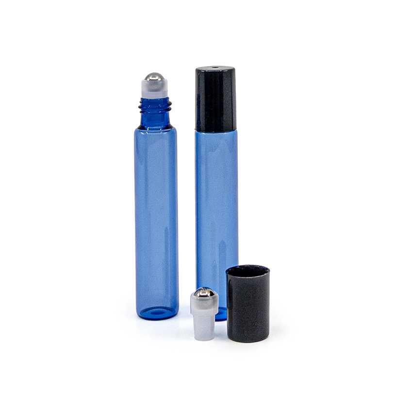 Roll-on en verre 10 ml bleu